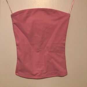 Garage Pink Tube Top